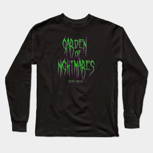 Garden Of Nightmares (Shirt) Green Long Sleeve T-Shirt